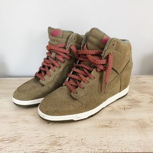 Nike Wedge Sneakers - Size 8